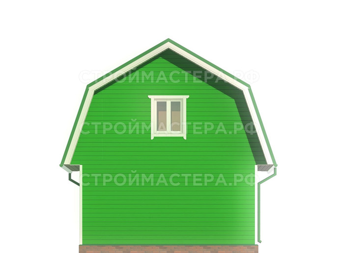 Каркасный дом проект «КД-27»